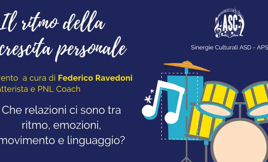 ritmo della crescita personale evento sinergie culturali