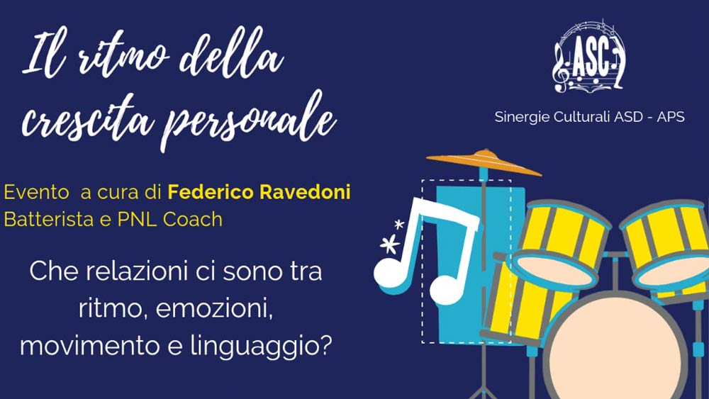 ritmo della crescita personale evento sinergie culturali